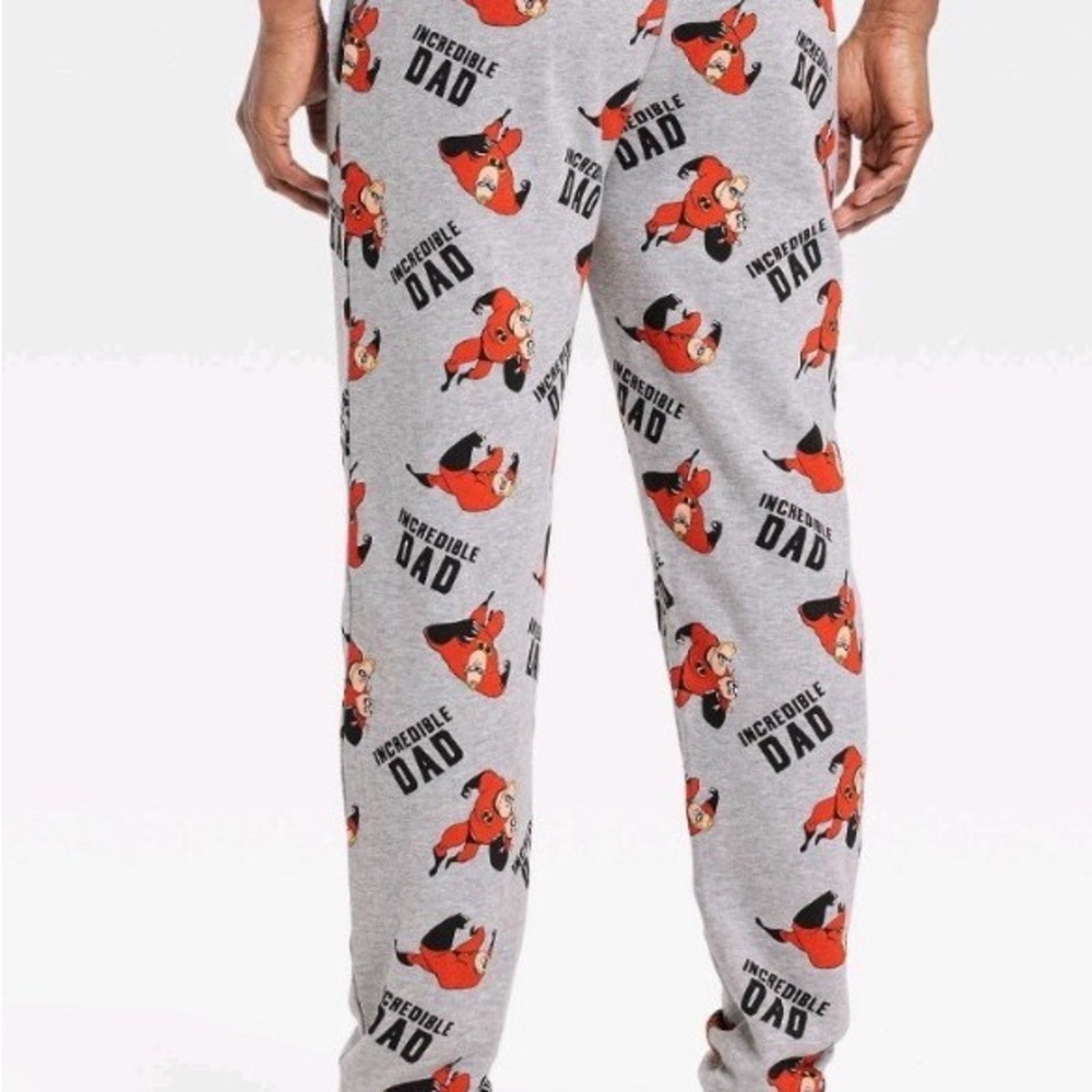 Disney Incredible Dad Gray Lounge Pants